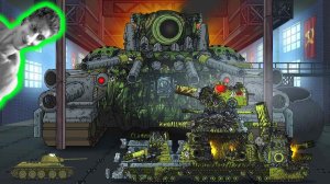 КВ-44: Добраться до Завода! Ремонт Восток-1 - Реакция на Геранд - Мультики про Танки Gerand!? разбор