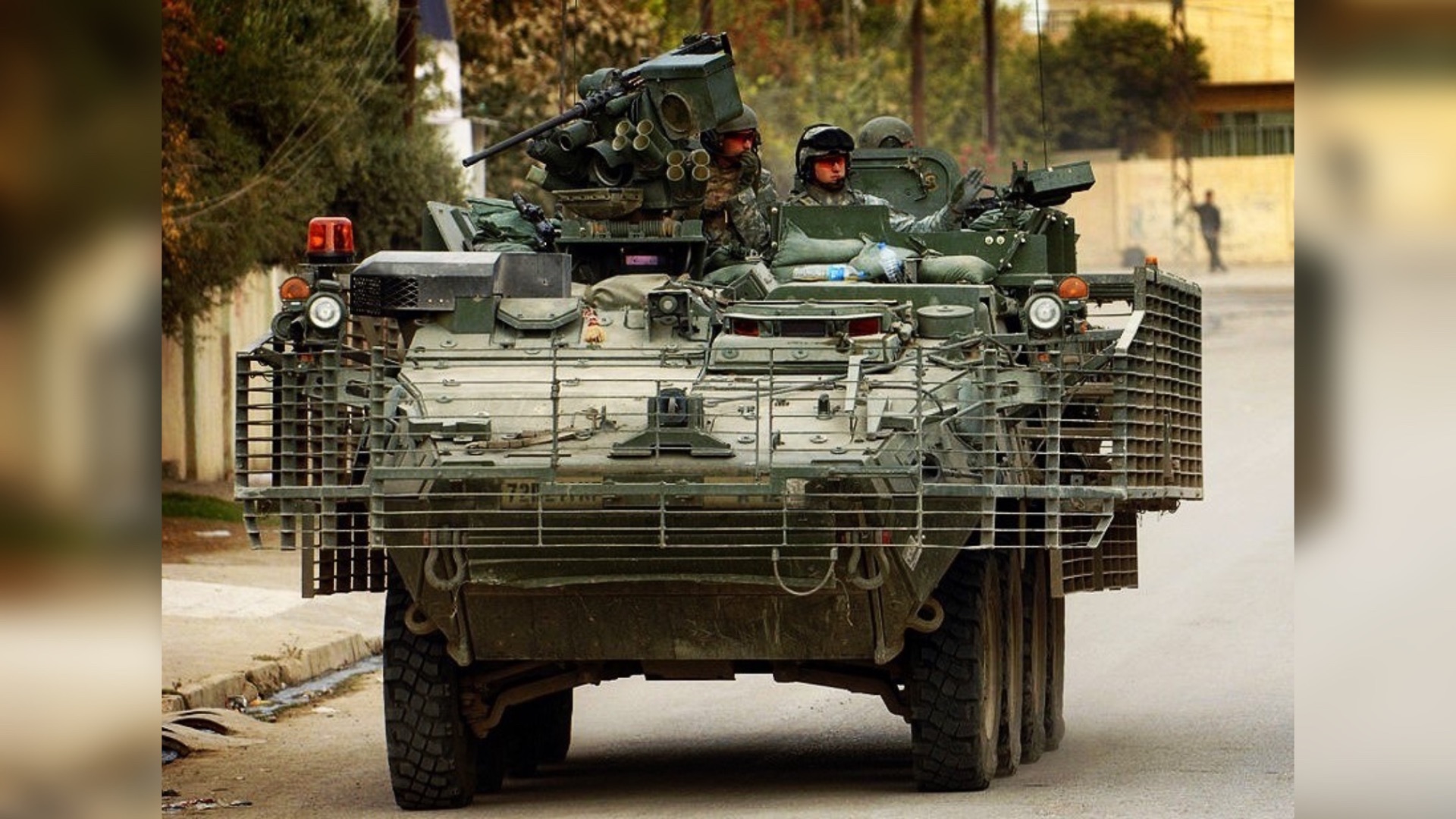 STRYKER. Американский колесный бронетранспортер м1126. смотреть онлайн