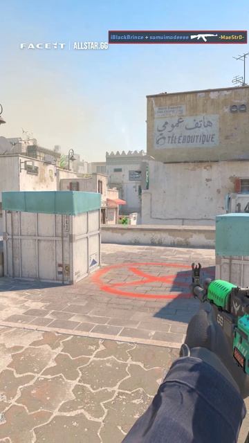 CS2 -3 Dust2 #shorts #cs2 #csgo #counterstrike2 #faceit #cs2clips #cs #counterstrike #gaming