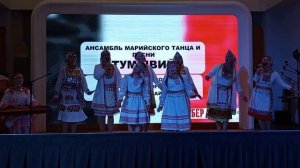 Выступление ТУМЫВИЙ на удмуртском празднике Гербер