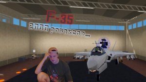 Летаю на самолёте F-35 в War tycoon