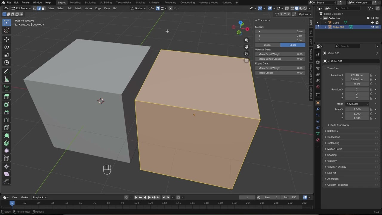 28. Тонкости работы с инструментом Snap (Blender Archviz course. Level 1) смотреть онлайн