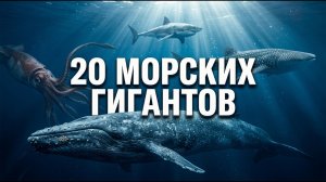 ТОП 20 Самых Больших Обитателей Океана: От Белой Акулы до Синего Кита