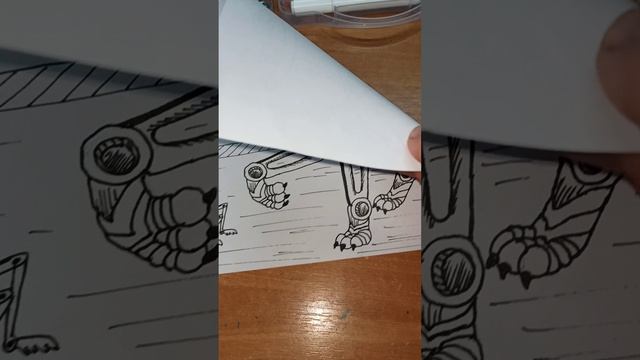 Раскрашиваю мною же ранее нарисованную картинку. смотреть онлайн