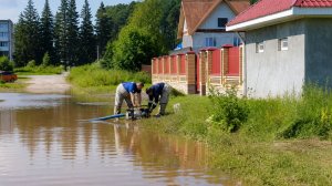 Более 80 домов затоплены в Свердловской области, организованы лодочные переправы
