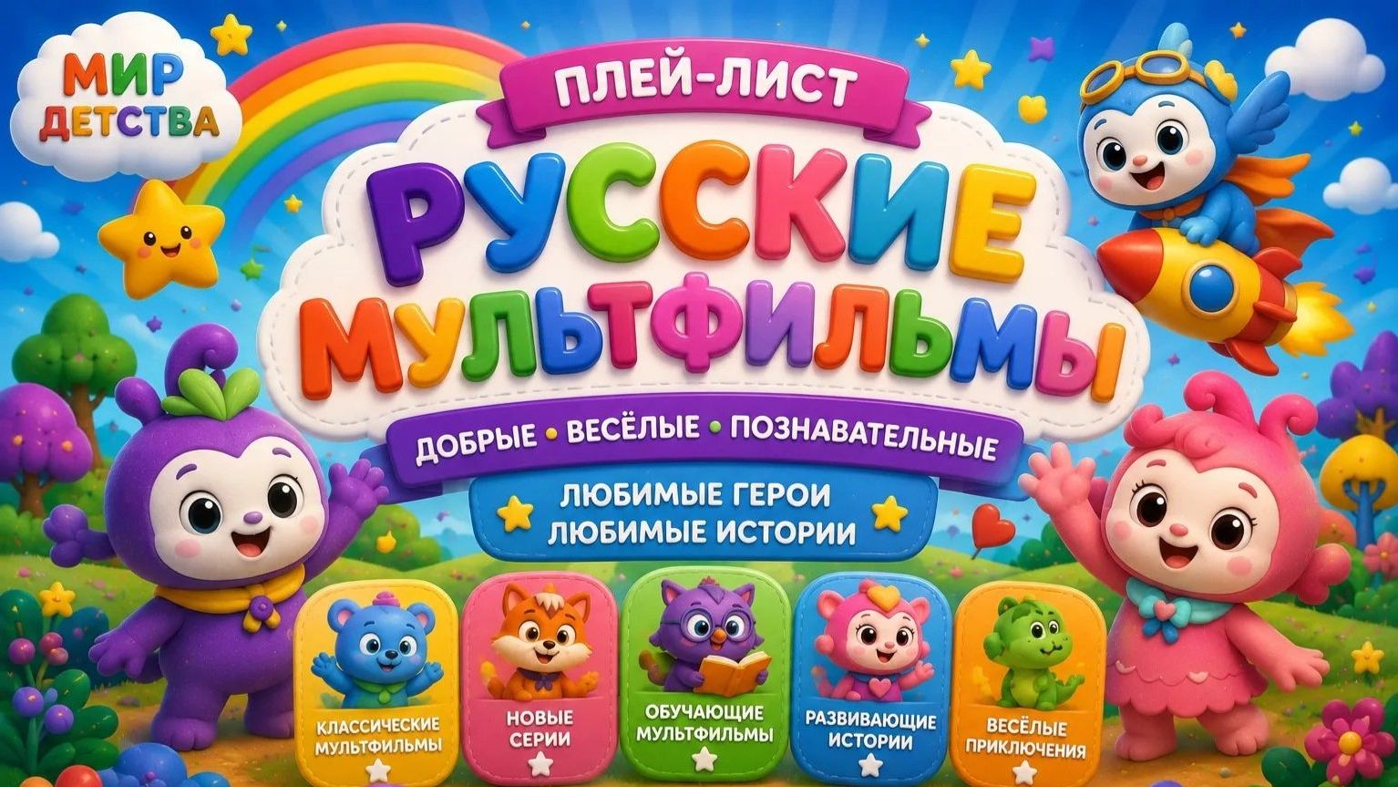 Мультфильм на английском для детей.