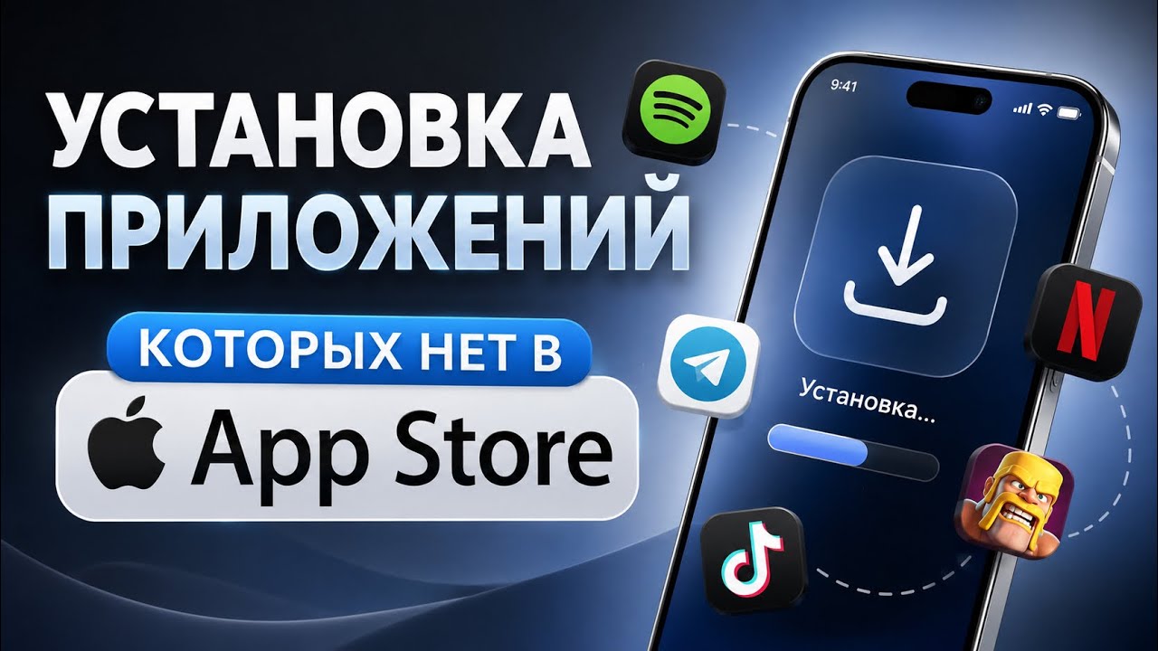 КАК УСТАНОВИТЬ ПРИЛОЖЕНИЯ КОТОРЫХ НЕТ В APP STORE | 2026 смотреть онлайн