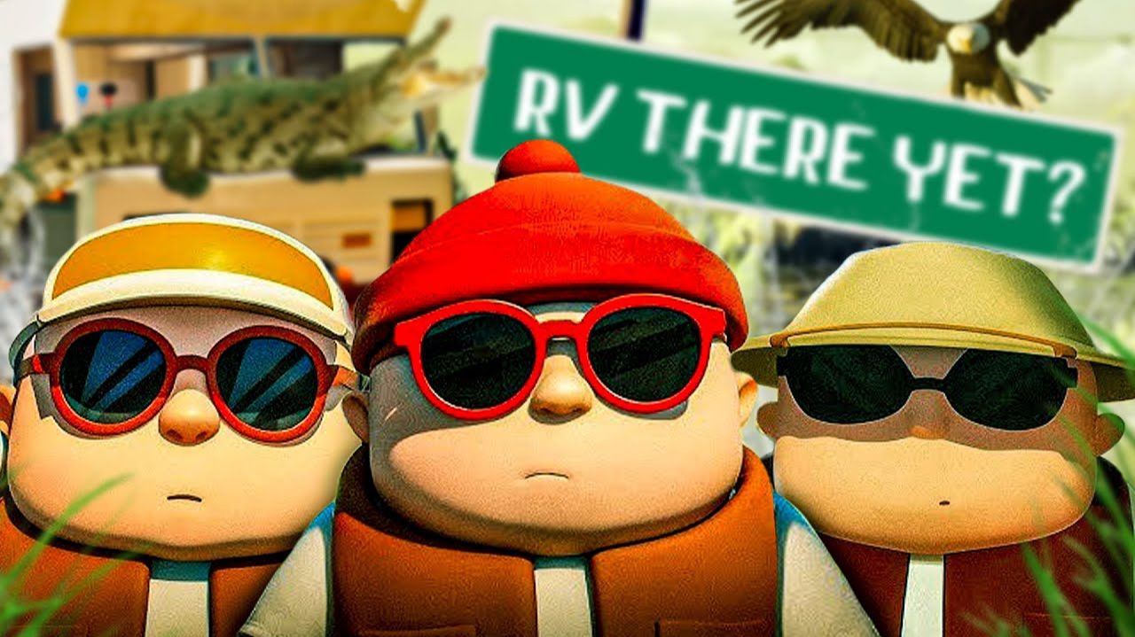 RV There Yet? \ Мины, яма с лутом и пожар