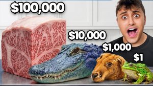 Готовим экзотическое мясо за $1 против $100 000! Разнообразие зашкаливает