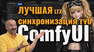Лучший локальный Lip Sync в ComfyUI. Безлимитные музыкальные видео и Talking Head анимация с LTX 2.3