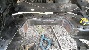ГАЗ-66 ДИЗЕЛЬ. Часть-3. Подгонка рамы, двигателя и КПП.