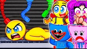 Реакция на детскую ФАБРИКУ Poppy Playtime