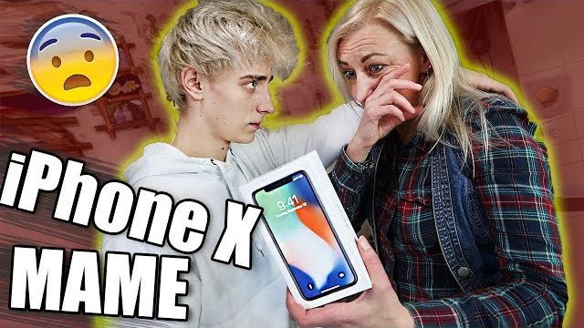 НЕОЖИДАННО ПОДАРИЛ МАМЕ iPHONE X ! айфон 10 смотреть онлайн