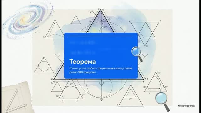 Геометрия 7 класс 31 Теорема о сумме углов треугольника