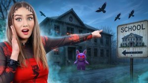 👹 Нас преследует ПРОКЛЯТАЯ ЛАБУБУ! 😱 Провели 24 часа в заброшенной школе! 🏚