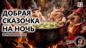 🐭ДОБРАЯ СКАЗОЧКА НА НОЧЬ I №11 I Whiskerwood 2026