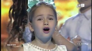 ВЕЛИКОЛЕПНАЯ ДЕВОЧКА АМЕЛИЯ ЮЗУН С ПЕСНЕЙ «O sole mio»