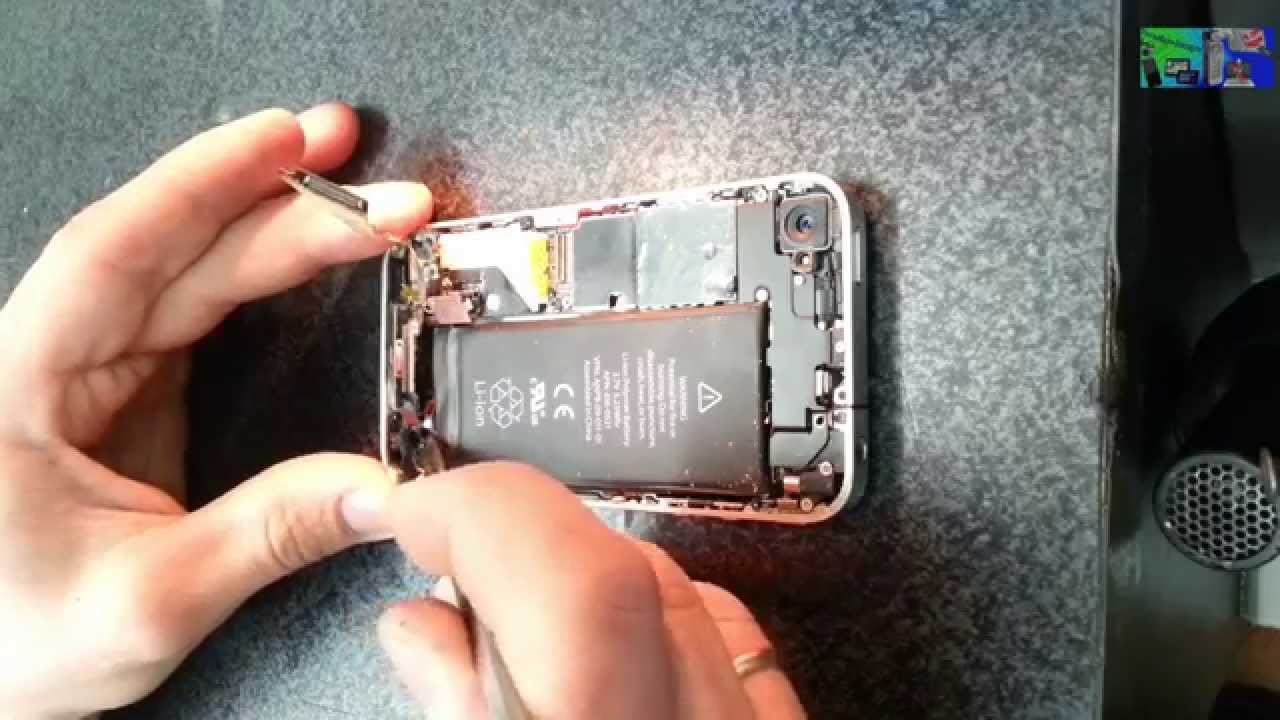 Iphone 4 Замена модуля дисплей + сенсор replacement LCD + touch смотреть онлайн