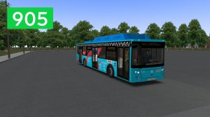 OMSI 2: Автобус №905 Белорусский вокзал - 75-й Километр МКАД