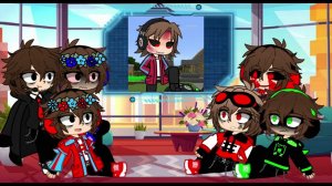 ♡Реакция Компота и его друзей/врагов на тт♡ (4 часть) #Компот #GachaNebula