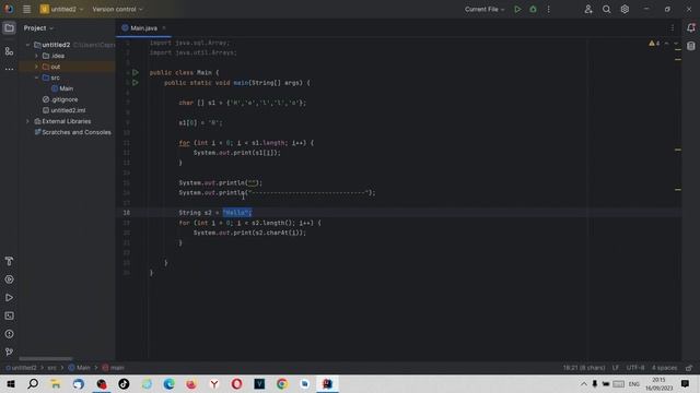 Основы Java. Урок 043. Различие между строками и массивами. смотреть онлайн