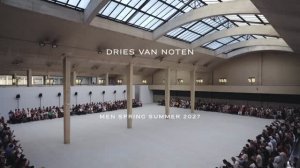 Показ мужской коллекции Dries Van Noten весна-лето 2027