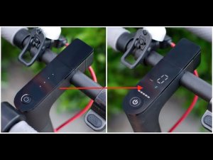 Xiaomi m365 installing PRO dashboard // Установка дисплея от PRO версии