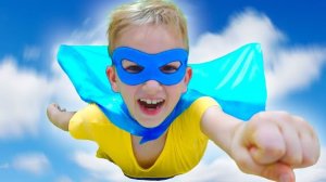 ВЛАД НАУЧИЛСЯ ЛЕТАТЬ?! 🦸♂️⚡ Влад и Никита получили СУПЕРГЕРОЙСКИЙ ПЛАЩ! (0:07)