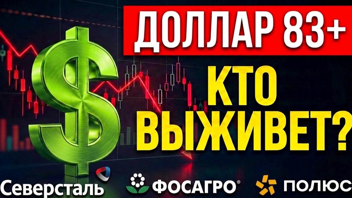 Доллар вверх! Какие акции покупать на обвале? Фосагро Северсталь Полюс АФК Система ОФЗ дивиденды смотреть онлайн