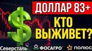 Доллар вверх! Какие акции покупать на обвале? Фосагро Северсталь Полюс АФК Система ОФЗ дивиденды