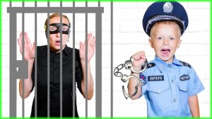 Никита и веселые истории про  полицейского
