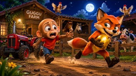 🐒 Обезьянка спасает золотое яйцо 😱 Погоня за лисой! 🥚🦊 Мультики для детей