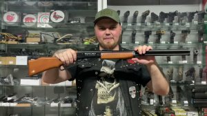 Пневматическая винтовка Borner Lever Action (дерево скоба Генри 3 Дж) 4.5 мм