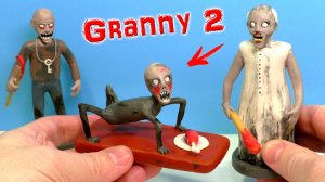 Лепим БАБКУ ГРЕННИ и РЕБЕНКА СЛЕНДЕРИНЫ из игры Granny: Chapter Two | Гренни 2