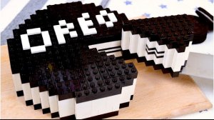 Чизкейк Lego Oreo - Lego в реальной жизни 3 / Кулинария в режиме Stop Motion & ASMR