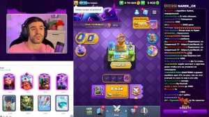 У НАРЕКА СГОРЕЛО ОЧКО С ЭТИХ ДОНАТОВ // НАРЕЗКА СМЕШНЫХ МОМЕНТОВ // CLASH ROYALE