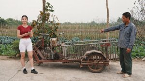 Задача девушки: вернуть к жизни забытый 10 лет назад трехколесный велосипед. ️ ️