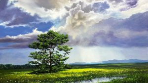Летние акварели художника Игоря Дубового