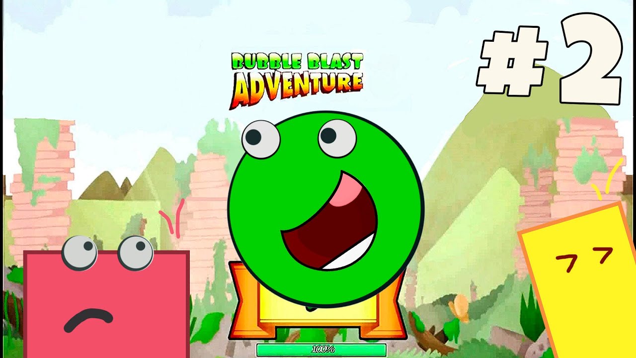 Зеленый шарик Бабл Бласт #2 Мультик игра для детей Bubble Blast. Озвучка MiniMax смотреть онлайн