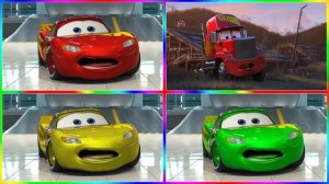 ТАЧКИ МОЛНИЯ МАКВИН и Пожиратель Машин под веселую музыку 🚗💨