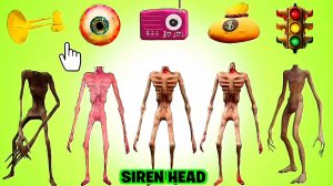 📢 СИРЕНОГОЛОВЫЙ 📢 - СОБЕРИ СИРЕНОГОЛОВОГО ПРАВИЛЬНО. SIREN HEAD - ВИДЫ.
