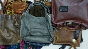 ПРОДАН 43770 Сумки винтаж кожаные, 1пак, оптом
