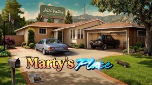 🎸 Marty’s Place ｜ Nostalgic 80s Suburban summer Ambience ｜ Feel-Good Retrowave & Synthwave Mix