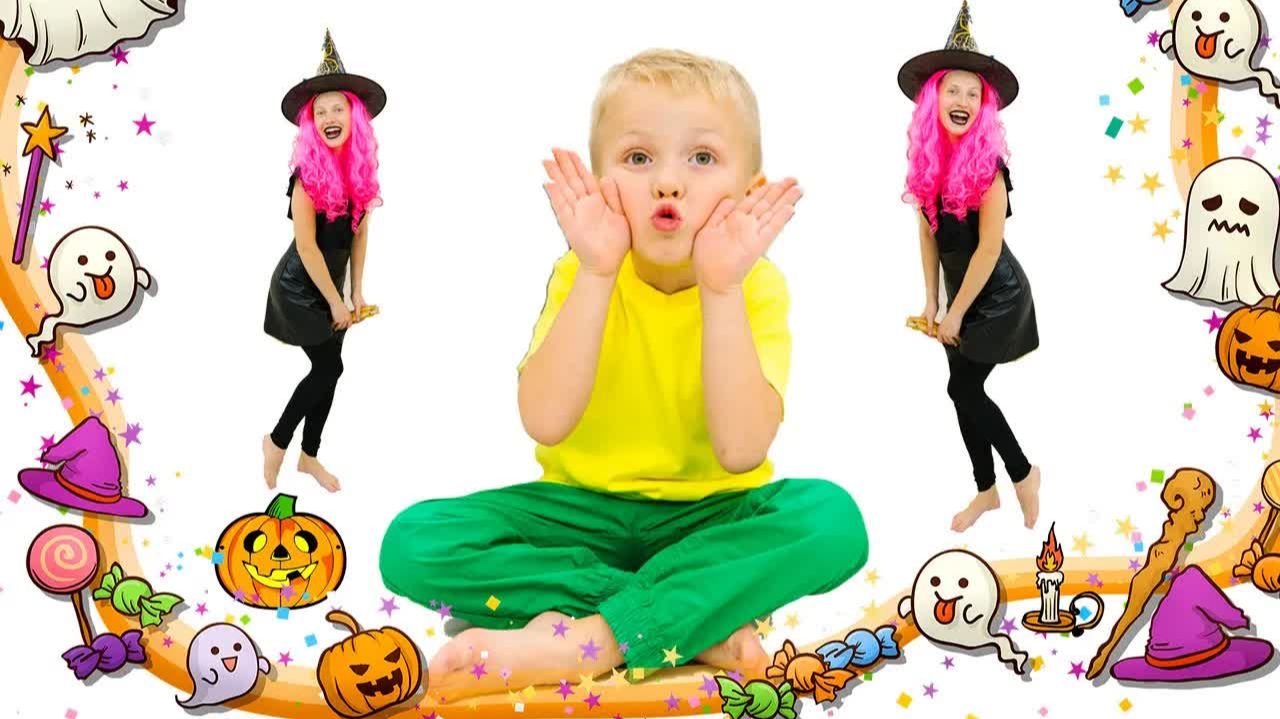 Niki and Diana and mysterious adventures on Halloween смотреть онлайн
