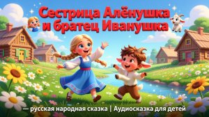 👧🐐✨ Сестрица Алёнушка и братец Иванушка — русская народная сказка | Аудиосказка для детей