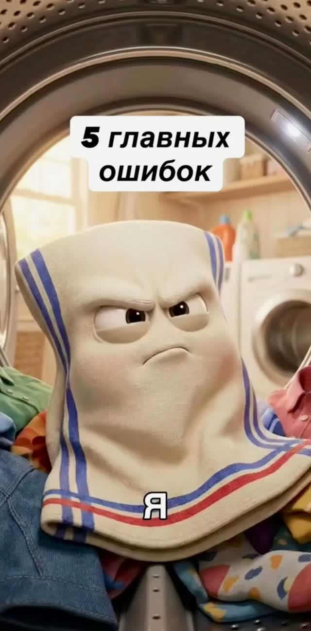 Как СТИРАТЬ кухонные ПОЛОТЕНЦА 🧻 смотреть онлайн