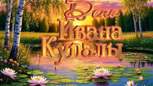 С праздником Ивана Купала. Красивая музыкальная открытка.