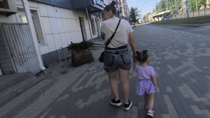 Любашины будни,приехали в поликлинику...