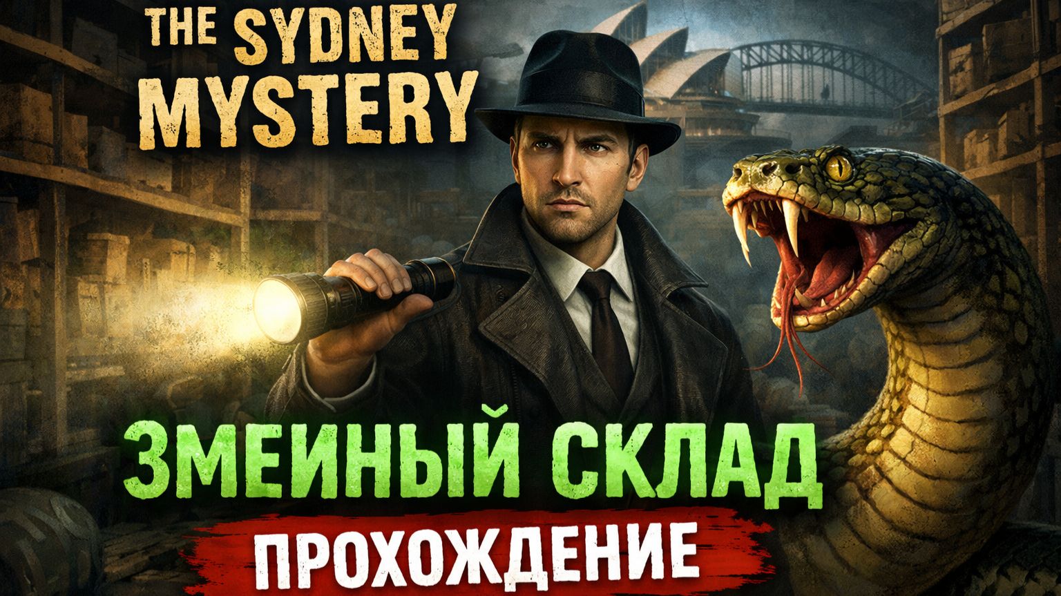 The Sydney Mystery /// Змеиный склад /// Акт 3 Вечер /// прохождение на русском #8