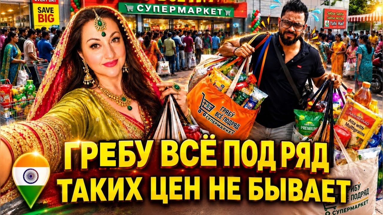 Привет Я Индия. ГДЕ ЗАКУПАЮТСЯ ИНДИЙЦЫ？ ВСЕ ДЕШЕГО ТАКИХ ЦЕН НЕ БЫВАЕТ! смотреть онлайн